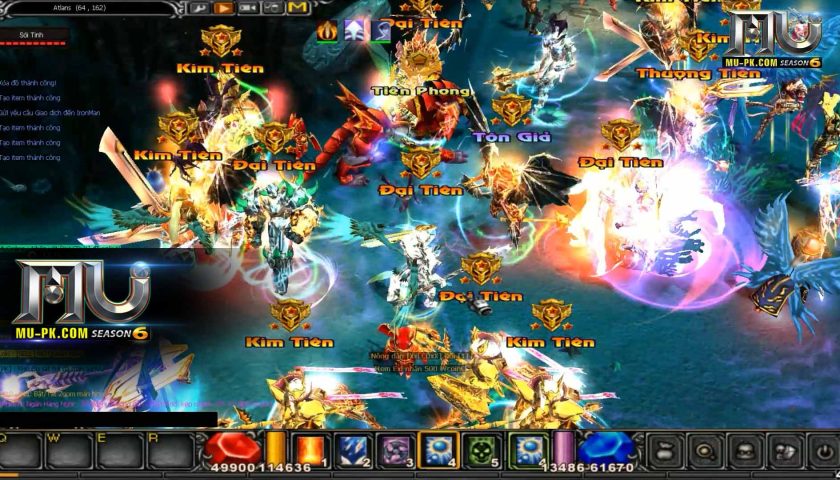 Các lệnh trong game mu online